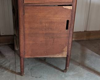 Vintage Cabinet with Top Drawer and Bottom Storage