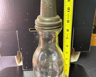 Vintage Oil Jar Bottle