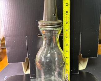 Vintage Oil Jar Bottle
