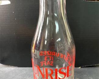 Sunrise Dairy NC Milk Bottle
