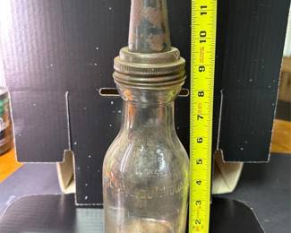Vintage Oil Jar Bottle