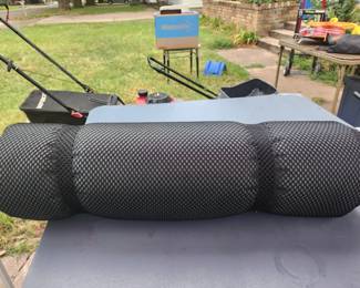 Memory foam sleeping pad