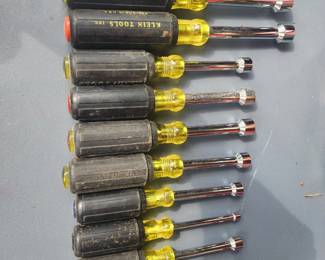 10 piece Klein nut driver set