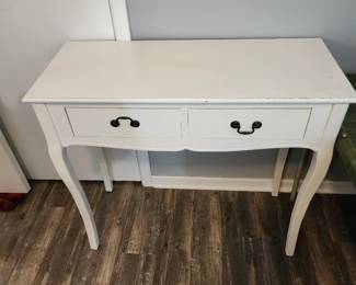 White desk