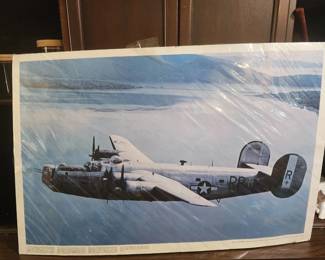 Consolidated B-24 Liberator poster