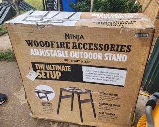 Ninja, woodfire accessories adjustable outdoor stand