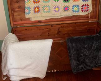 Granny Square afghan
