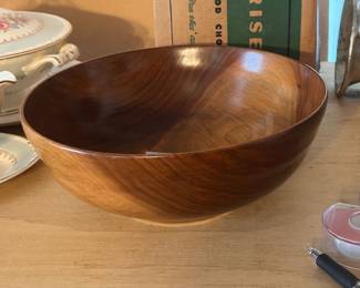 Wooden bowl