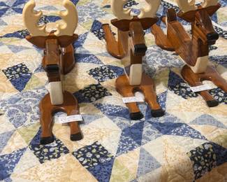 Handmade reindeer