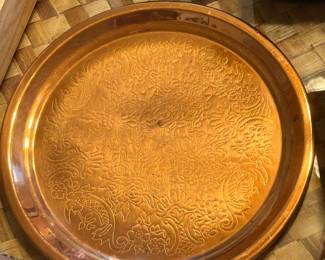 Brass tray