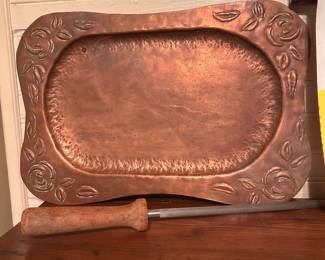 Copper tray