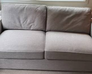 Crate Barrel Sleeper Sofa with PullOut Mattress