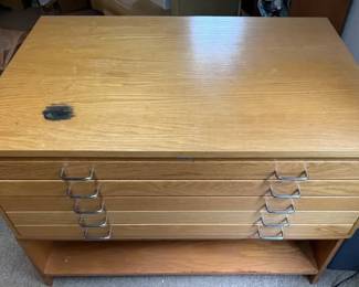 Blueprint Storage Cabinet