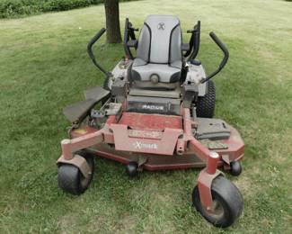2017 Exmark Radius X-Series, Zero -Turn Mower, w/Kawasaki FX730 Engine, 60" Deck, 298 hours