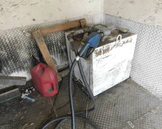 50 gal. Fuel Tank w/12V Pump