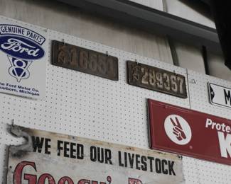 Antique Kansas License Plates