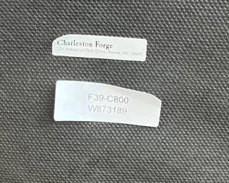 Sticker Label on Bottom of Chairs