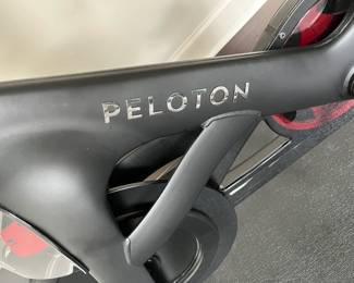 Peloton Brand on Bike