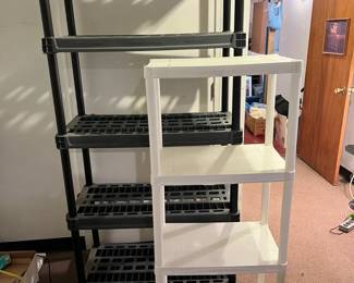 Plastic Shelving Units
