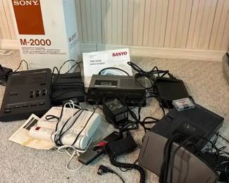 Transcribers And Answering Machine