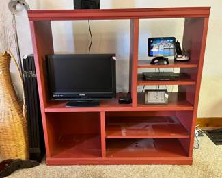 Red TV Stand