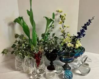 Carnival, Cranberry, and Other Glass