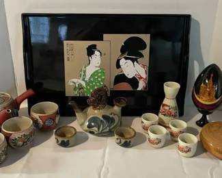 Asian Decor, Teapots, Russian Souvenir Egg
