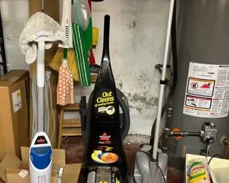 Bissell ProHeat Fortifier Powerbrush Steamer And Other Household Items