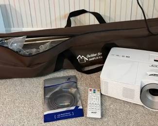 03 Acer Outdoor Projector And Screen