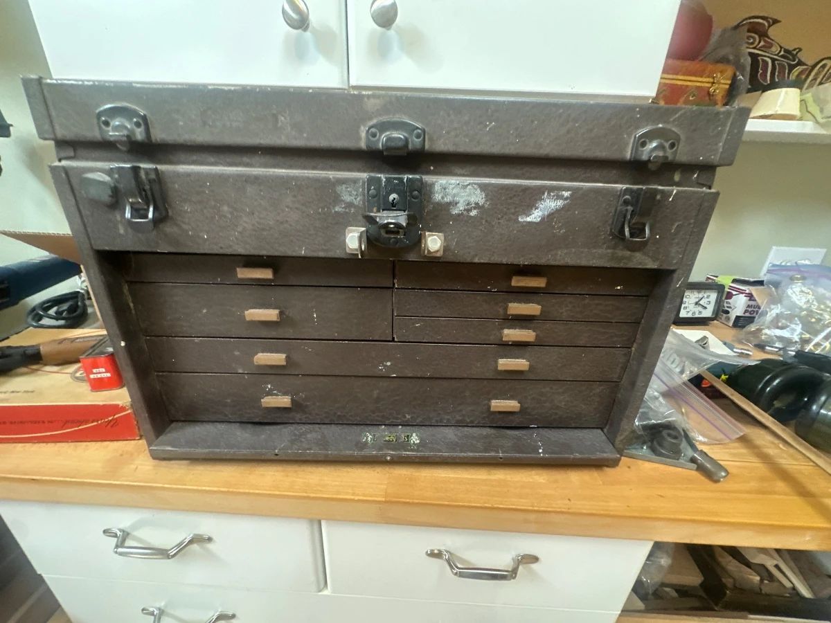 Vintage toolbox
