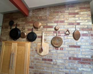 Cast iron pans