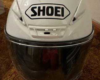 Shoei motorcycle helmet