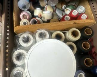 Spools of thread