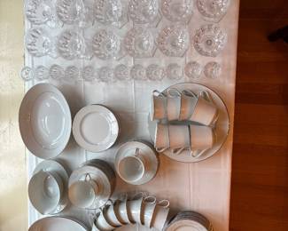 Noritake Misty and Crown Victoria Lovelace