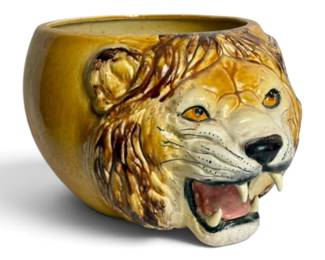 Italian Lion head planter