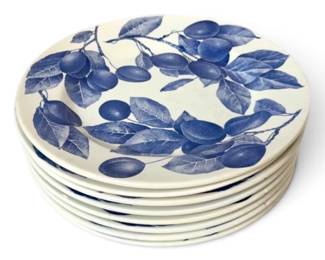 Crate Barrel dinner plates