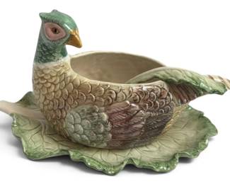 Fitz Floyed Pheasant Gravy boat