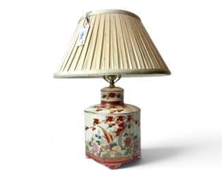 Hand Painted asian lamp