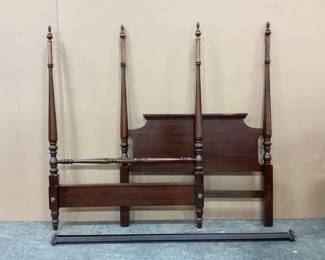 Wood Pencil Post Bed Frame