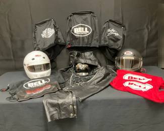 Bell Helmets And Leather Chaps
