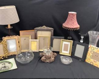 Picture Frames Lamps Decor