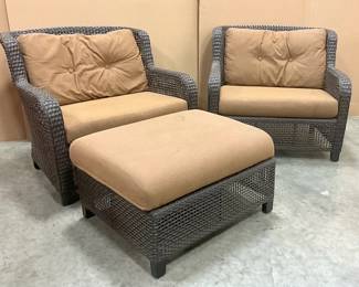 Faux Rattan Patio Set