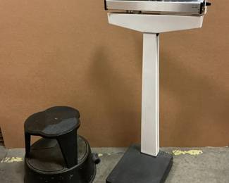 Health O Meter Scale And Stool