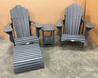 005 Leisure Line Adirondack Set