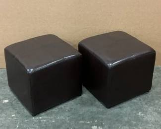 Two Cubed Ottomans