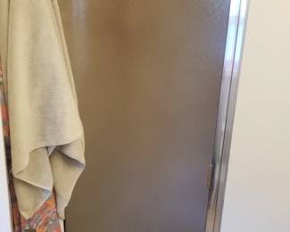 Glass shower door