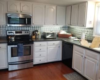 Kenmore dishwasher; toaster oven