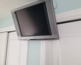 TV with bracket