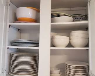 Dishes; bowls; plates