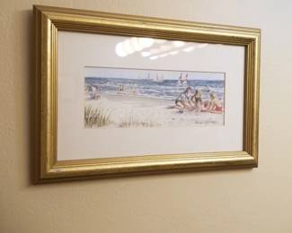 Beach scene